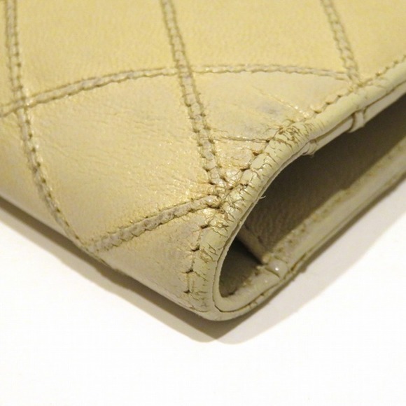 Chanel CHANEL Bicolore 6356 Wallet Long Bi-Fold Ladies - Picture 3 of 9